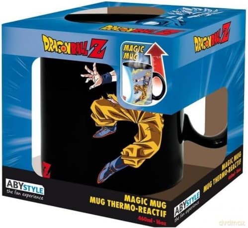 DRAGON BALL - Kubek zmieniający kolor - 460 ml - DBZ/ GokuVSBuu-cardboard