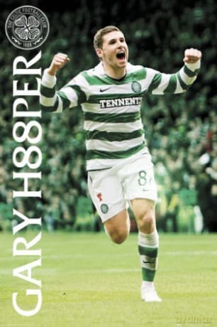 Celtic Glasgow Hooper 10/11 [PLAKAT]