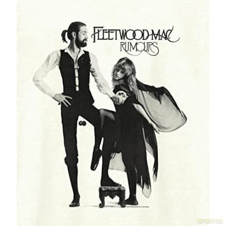 Fleetwood Mac: Fleetwood Mac Rumours Amplified Vintage Charcoal X Large T Shirt