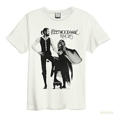 Fleetwood Mac: Fleetwood Mac Rumours Amplified Vintage Charcoal X Large T Shirt