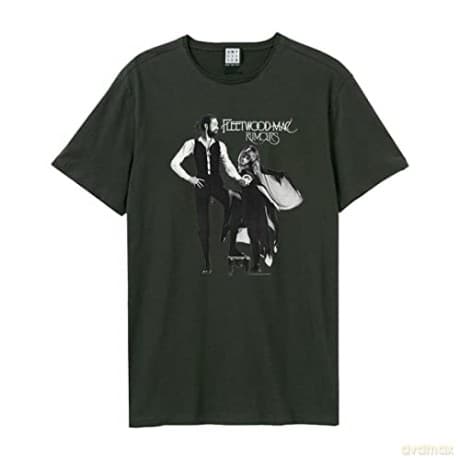 Fleetwood Mac: Fleetwood Mac Rumours Amplified Vintage Charcoal X Large T Shirt