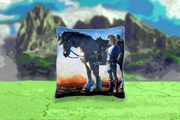 The Legend Of Zelda: Legend Of Zelda Breath Of The Wild Cushion 40cm