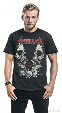Metallica: Metallica - Birth School Amplified Vintage Black X Large T-Shirt