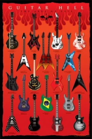 Guitar Hell (The Axes Of Evil) [PLAKAT]