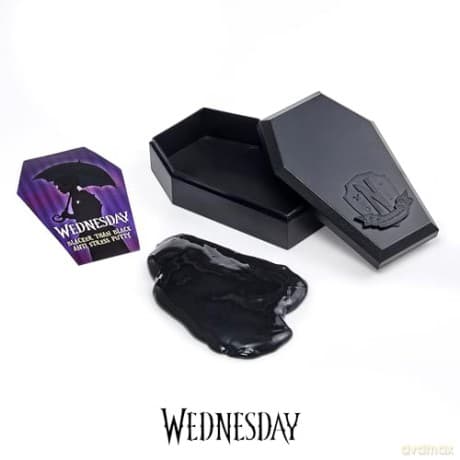 Wednesday: Wednesday Blacker Than Black Stress Putty