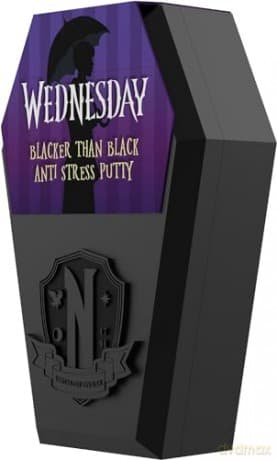 Wednesday: Wednesday Blacker Than Black Stress Putty