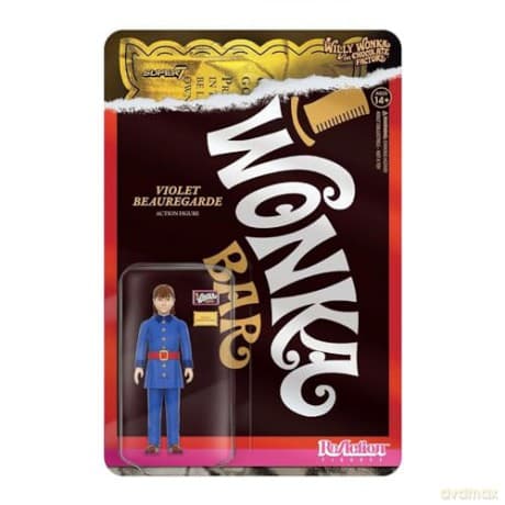 Willy Wonka & The Chocolate Factory: Willy Wonka & The Chocolate Factory Reaction Figures Wave 01 - Violet Beauregarde