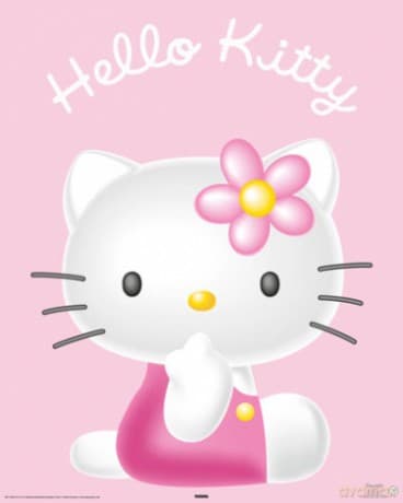 Hello Kitty 3d [PLAKAT]