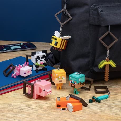 Minecraft Backpack Buddies (Assorteret)