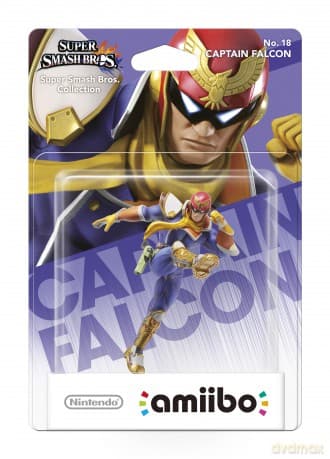 Nintendo Amiibo Figurine Captain Falcon [FIGURKA]