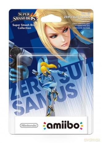 Nintendo Amiibo Figurine Zero Suit Samus [FIGURKA]