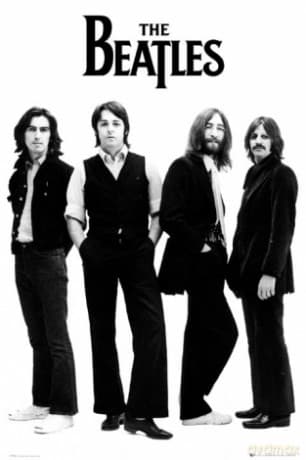 The Beatles (White) [PLAKAT]