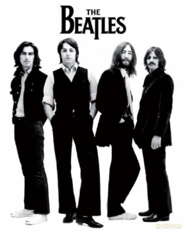 The Beatles (White) [PLAKAT]