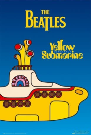 The Beatles (yellow Submarine Cover) [PLAKAT]