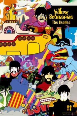 The Beatles Yellow Submarine [PLAKAT]