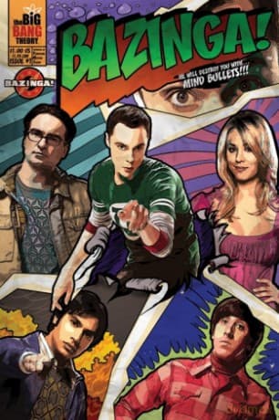 The Big Bang Theory - Comic Bazinga [PLAKAT]