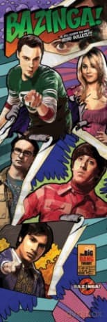 The Big Bang Theory - Comic Bazinga [PLAKAT]