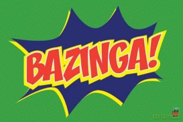The Big Bang Theory (Bazinga Icon) [PLAKAT]