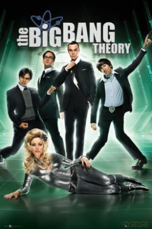The Big Bang Theory Green Group [PLAKAT]