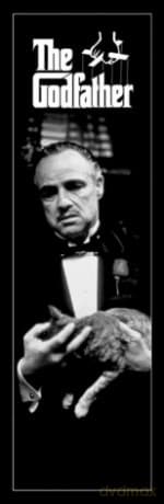 The Godfather (Cat B&W) [PLAKAT]