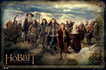 The Hobbit Cast [PLAKAT]