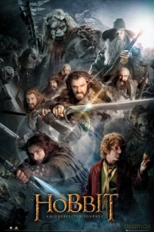 The Hobbit Collage [PLAKAT]