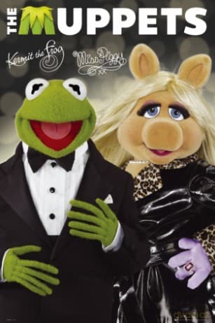 The Muppets Kermit & Piggy [PLAKAT]