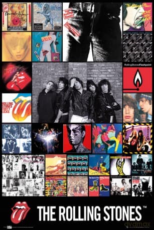 The Rolling Stones Discography [PLAKAT]