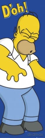 The Simpsons D'oh [PLAKAT]