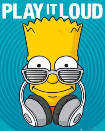 The Simpsons Play It Loud [PLAKAT]