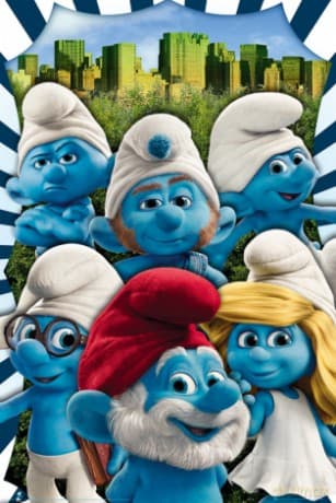 The Smurfs - New York [PLAKAT]