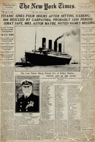 Titanic Gazeta [PLAKAT]