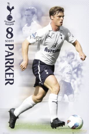 Tottenham Hotspurs Parker 11/12 [PLAKAT]
