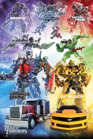 Transformers 3 Characters [PLAKAT]