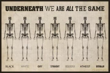 Underneath We Are All The Same [PLAKAT]