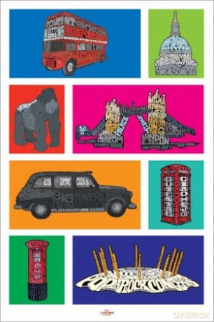 Visit London (Collage) [PLAKAT]
