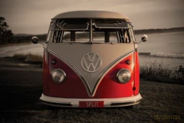 Volkswagen Camper - Klasyczna Wersja - (Split Screen) [PLAKAT]