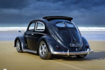 Vw Californian Splitty [PLAKAT]