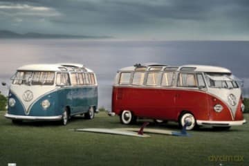 Vw Camper Twin Kombi [PLAKAT]
