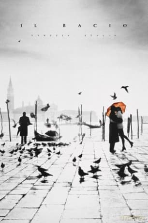 Wenecja (Il Bacio, Portrait) [PLAKAT]