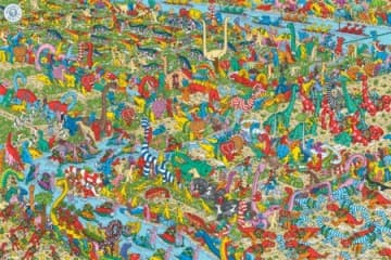 Where's Wally (The Jurrasic Games) [PLAKAT]