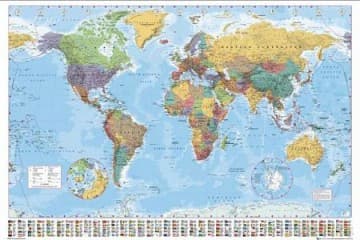 World Map [PLAKAT]