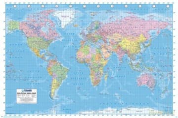 World Map 2013 [PLAKAT]