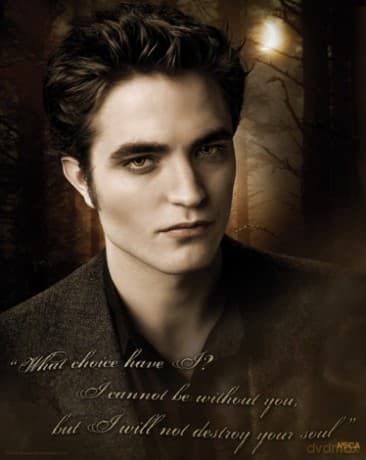 Zmierzch New Moon (Edward Quote) [PLAKAT]