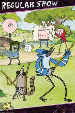 Zwyczajny Serial / Regular Show (Rake Solo) [PLAKAT]
