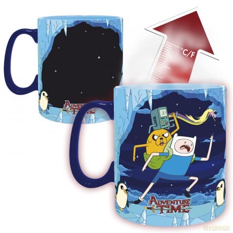 ADVENTURE TIME - Mug Heat Change - 460 ml cardboard box