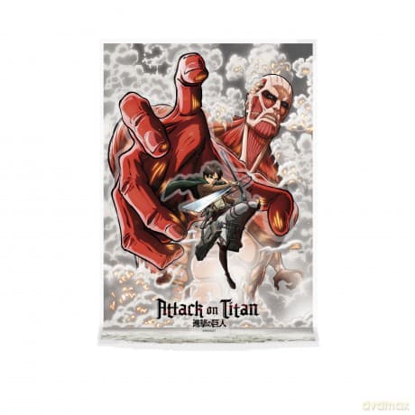 ATTACK ON TITAN - Acryl Diorama - Eren vs Colossal Titan