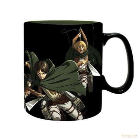 ATTACK ON TITAN - Mug Heat Change - 460 ml- Titan Eren S3