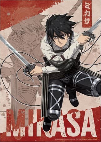 ATTACK ON TITAN - Portfolio 9 posters Characters S4 (21x29,7)