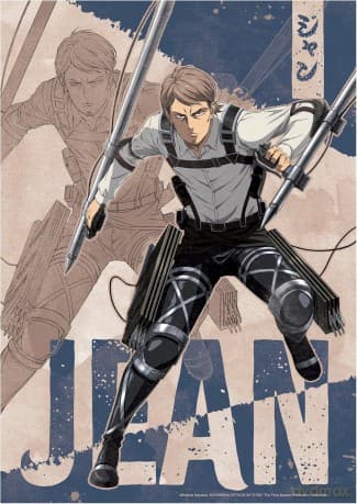 ATTACK ON TITAN - Portfolio 9 posters Characters S4 (21x29,7)